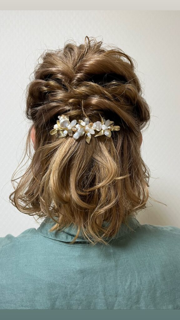 ヘアセット2 - 福岡の美容室 ピンク美容室、hair make runess